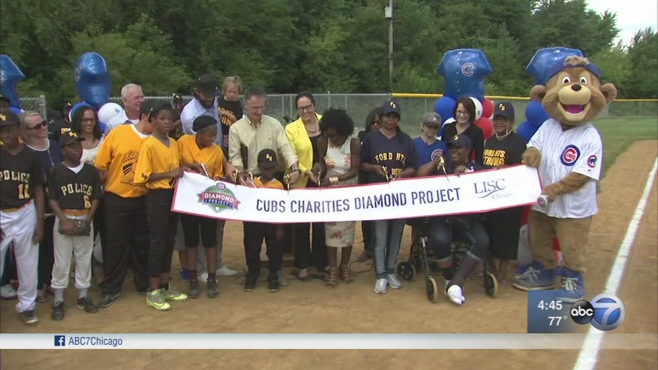Ford Heights opens first youth baseball field