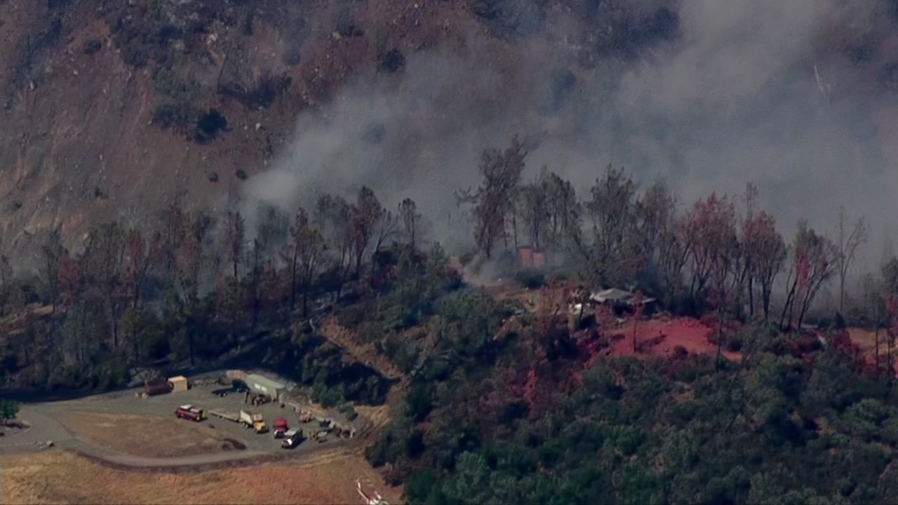 Fire at Lake Berryessa prompts evacuations