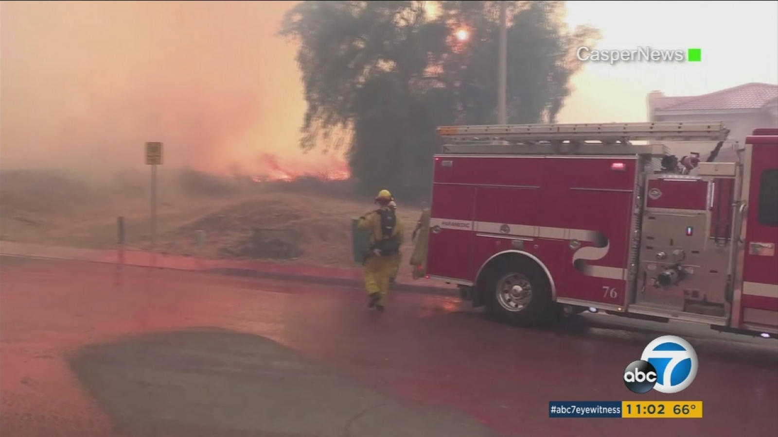Evacuation order lifted after brush fire burns 1,000 acres in Riverside