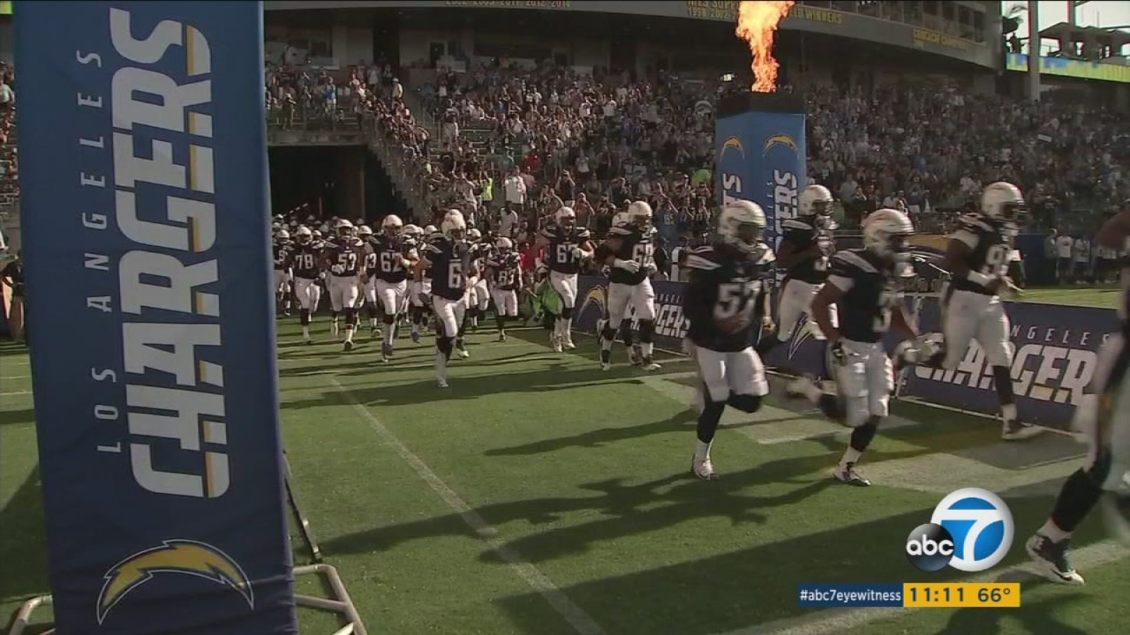 Los Angeles Chargers fans create electric atmosphere for 1st preseason