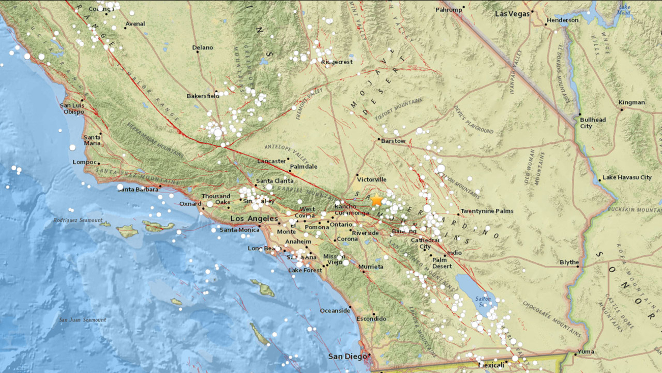 Preliminary magnitude 3.4 earthquake hits near Running Springs ABC7