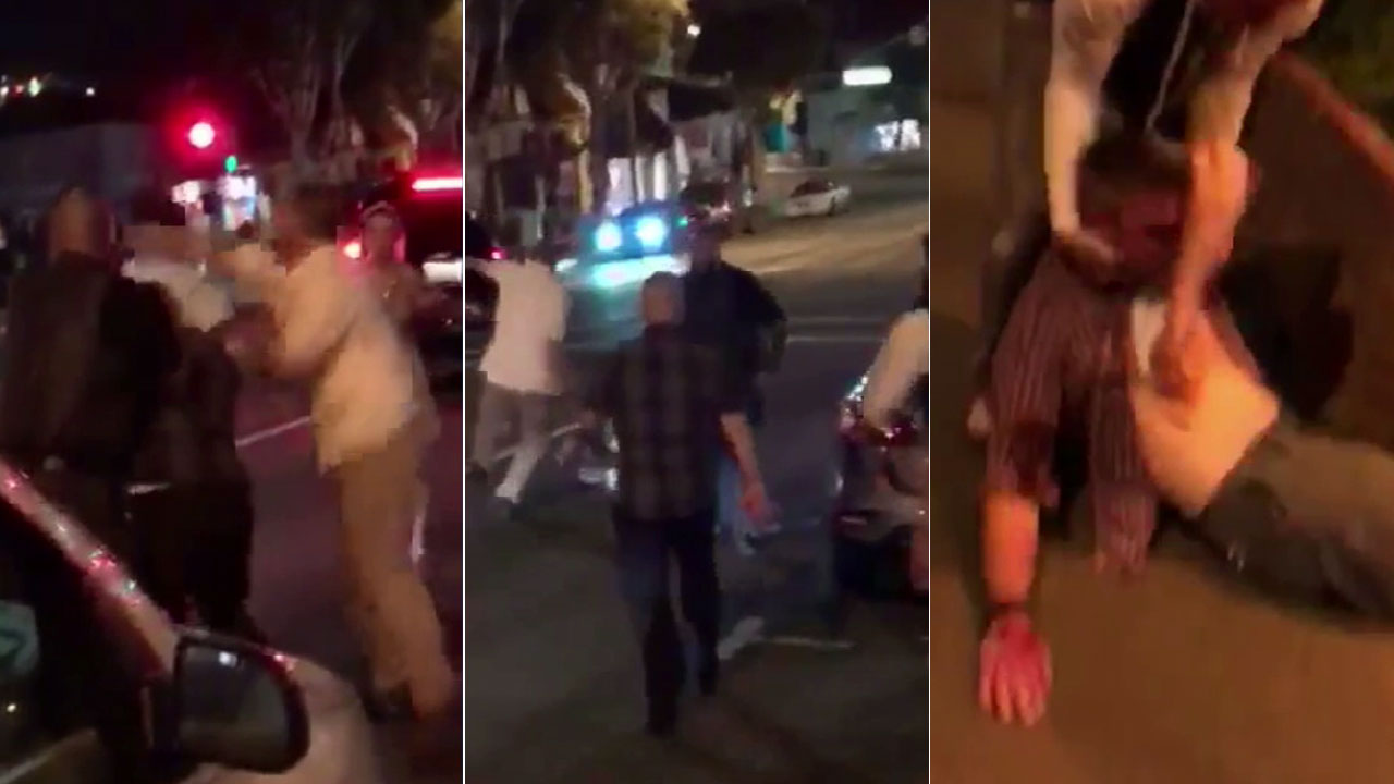 Vicious Laguna Beach bar fight captured on video