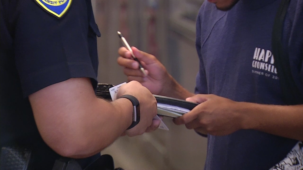 FULL VIDEO: BART cops bust fare evaders on camera in San Francisco