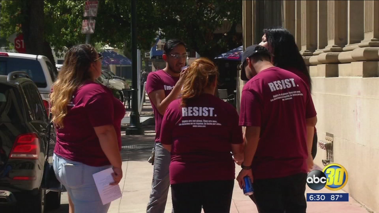 DACA supporters visit Congressman Nunes? office on 5th anniversary of program