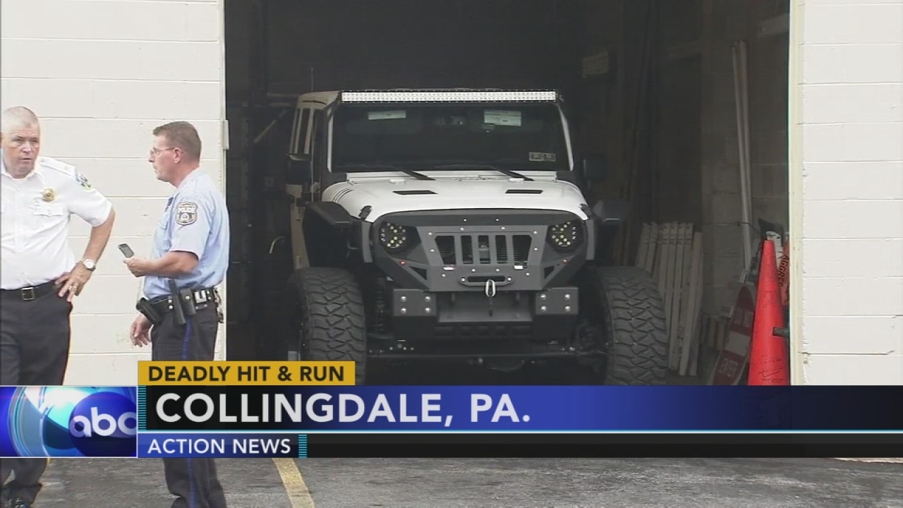 Police recover Jeep possibly linked to Center City hit-and-run