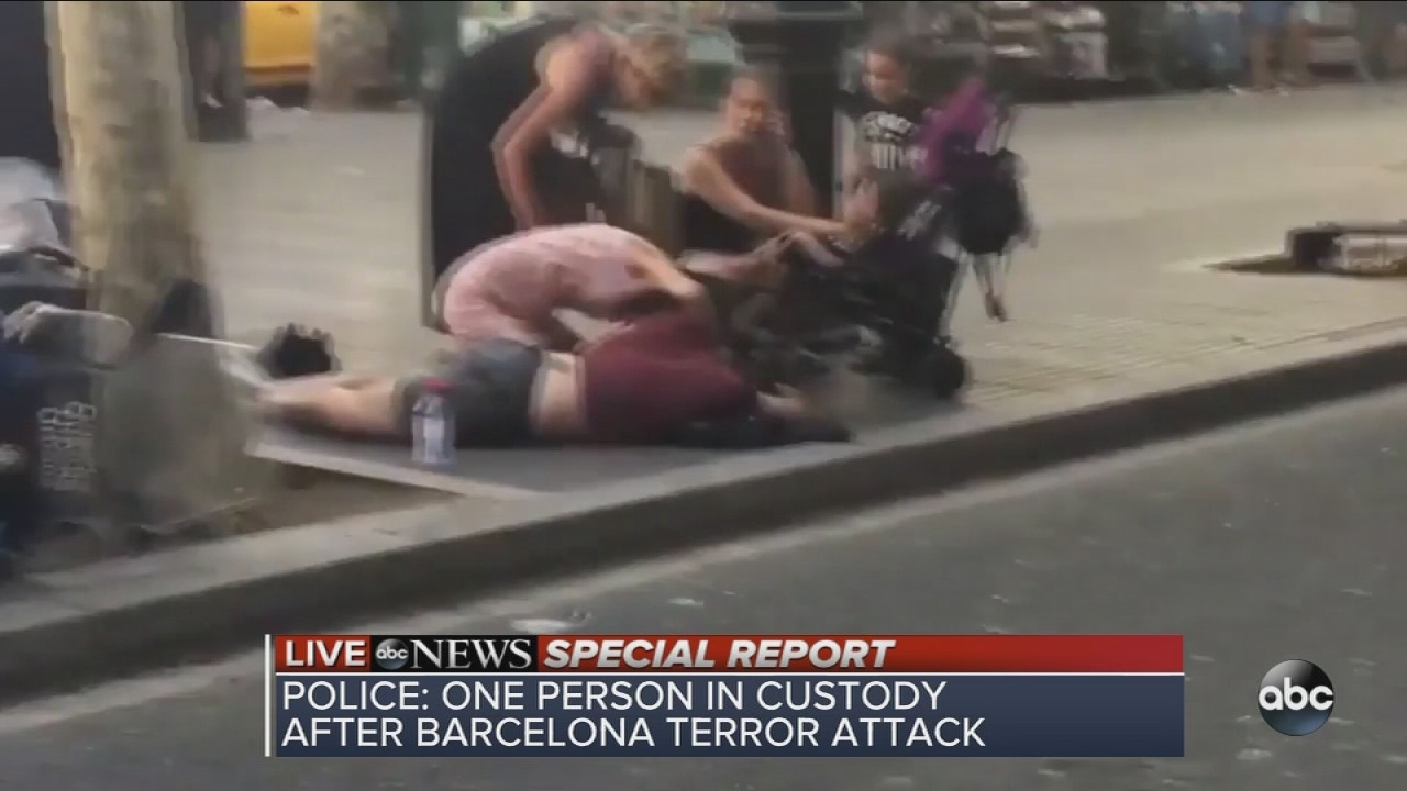 At least 13 dead, 50 injured in Barcelona terror attack