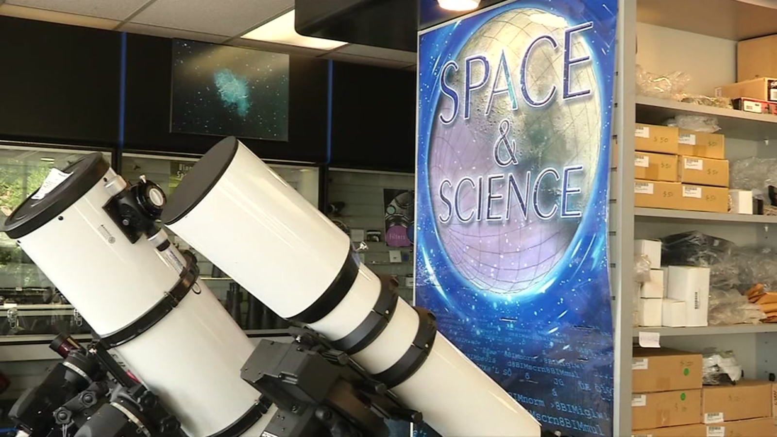 Bay Area telescope shop seeing boost in sales ahead of solar eclipse