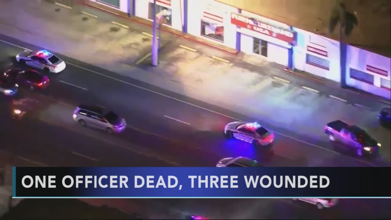 1 police officer killed, 3 injured in 2 shootings in Florida - 6abc ...