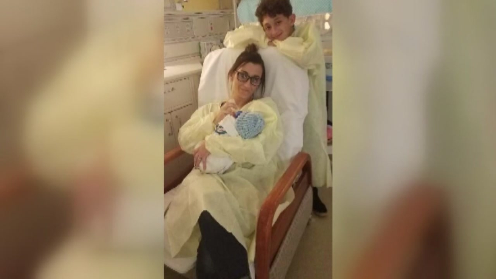10yearold boy helps mom deliver baby brother ABC7 New York