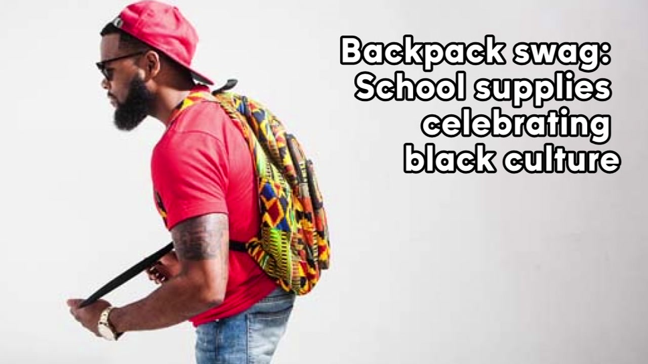 Backpack swag: School supplies celebrating black culture
