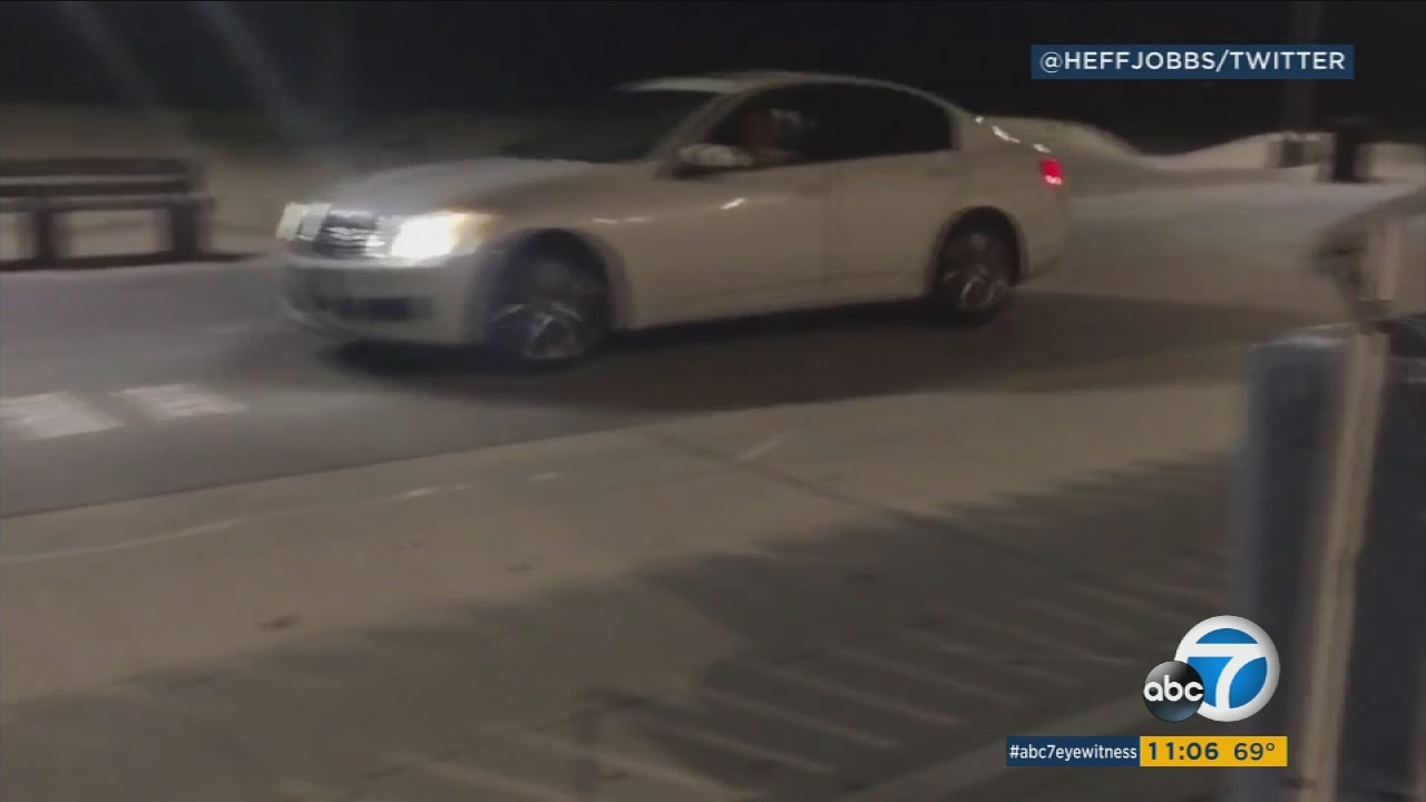 Cars on pedestrian-only Venice boardwalk pose danger