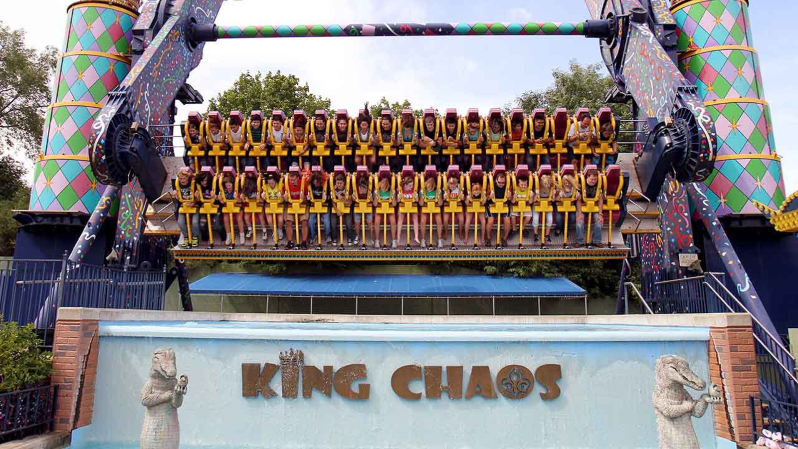 Six Flags' 'King Chaos' ride closing on Sunday ABC7 Chicago