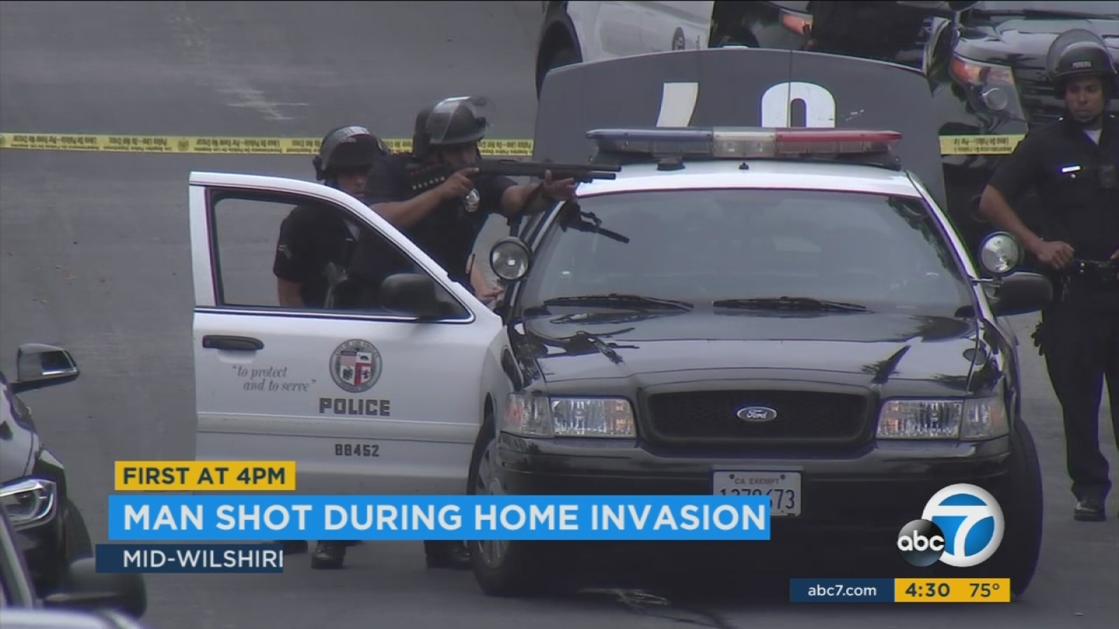 Man shot in Mid-Wilshire area home invasion; 3 suspects sought - ABC7 ...