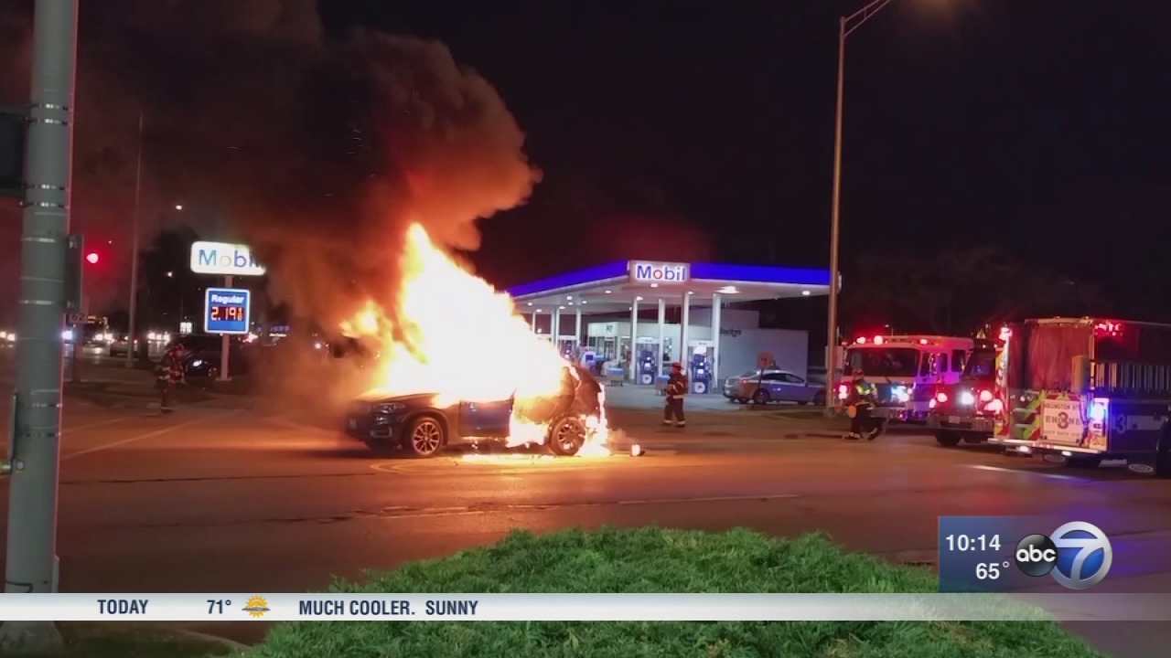 Family demands answers after luxury car bursts into flames