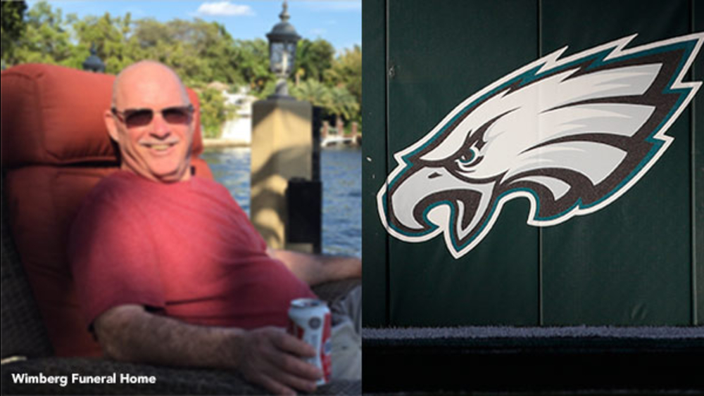 Philadelphia Eagles fan gets last laugh with obituary