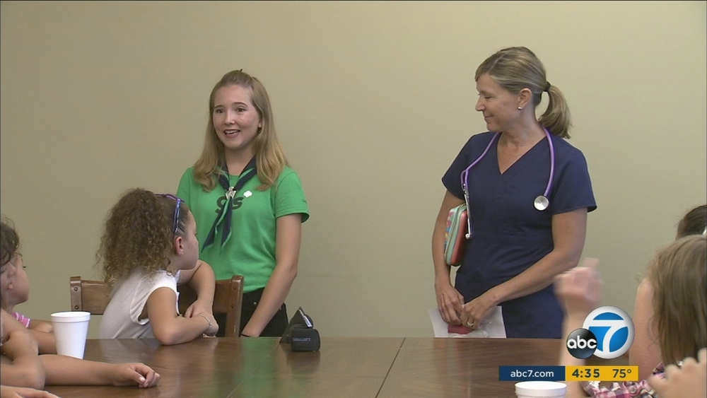 Teen starts summer camp for Orange County kids in need