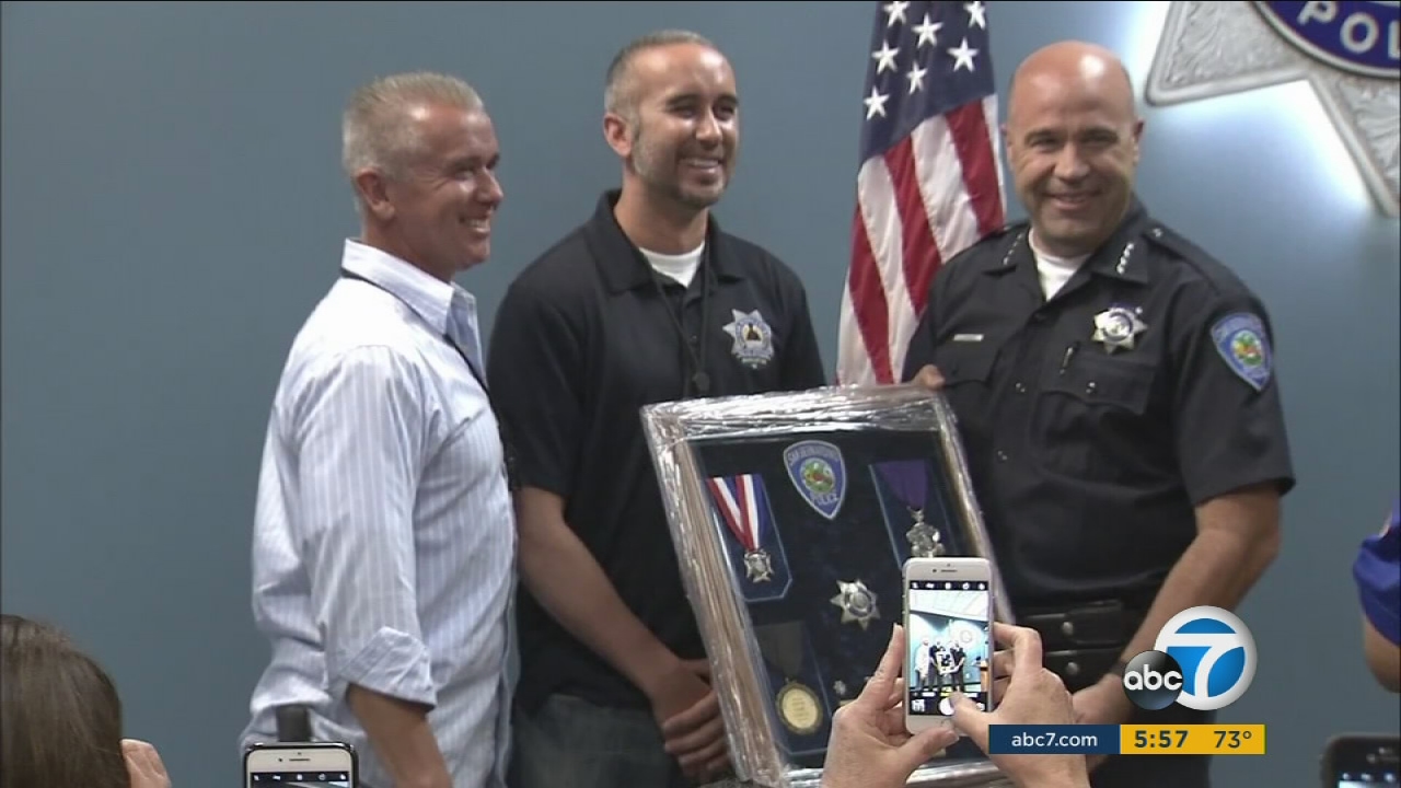 San Bernardino officer, 34, retires 3 years after being shot in head