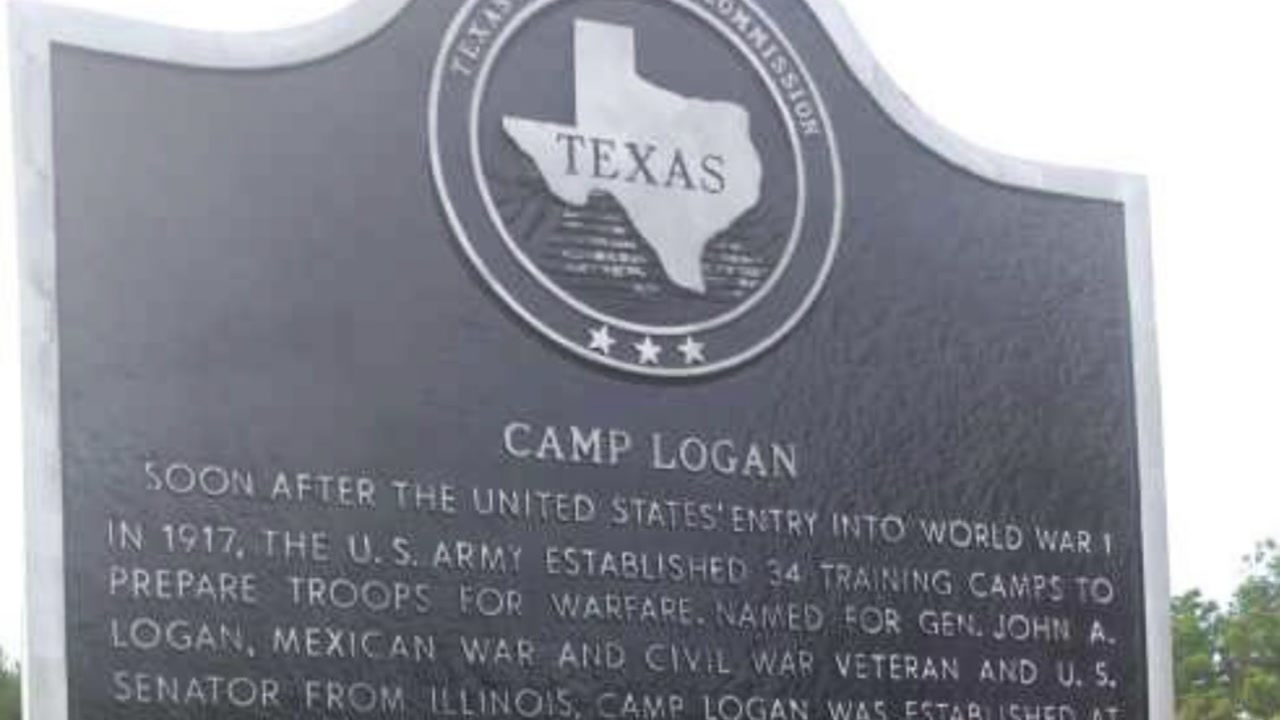 Camp Logan marker vandalism opens old wounds
