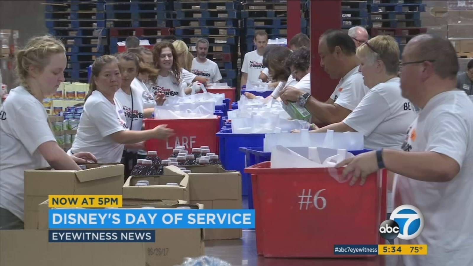 Disney employees give back in day of service event ABC7 Los Angeles