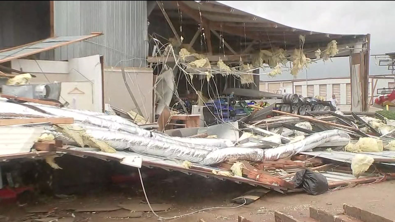 Storage manager says tornado ripped apart Katy business ABC13 Houston