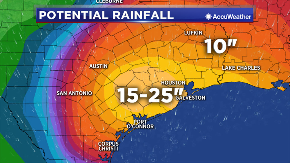 Much more rain forecast for Houston area