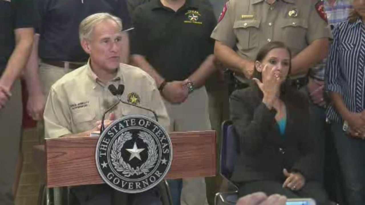 Gov Abbott discusses storm victims' needs