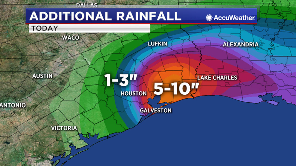 Expecting up to 3 more inches of rain today