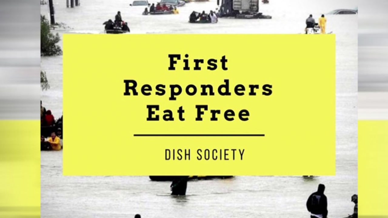 Dish Society has free food for first responders