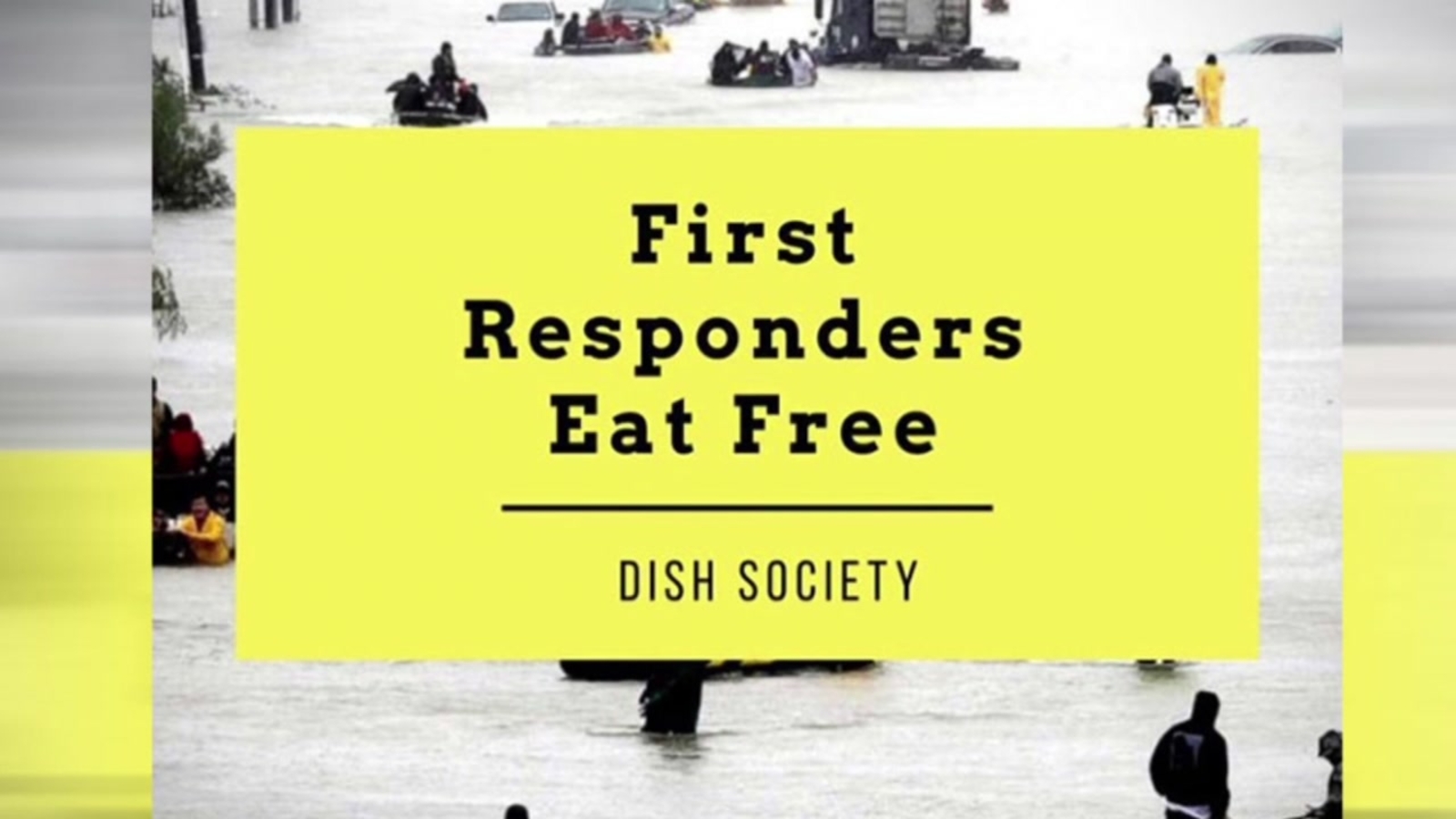 Free food offers for Houston first responders ABC13 Houston