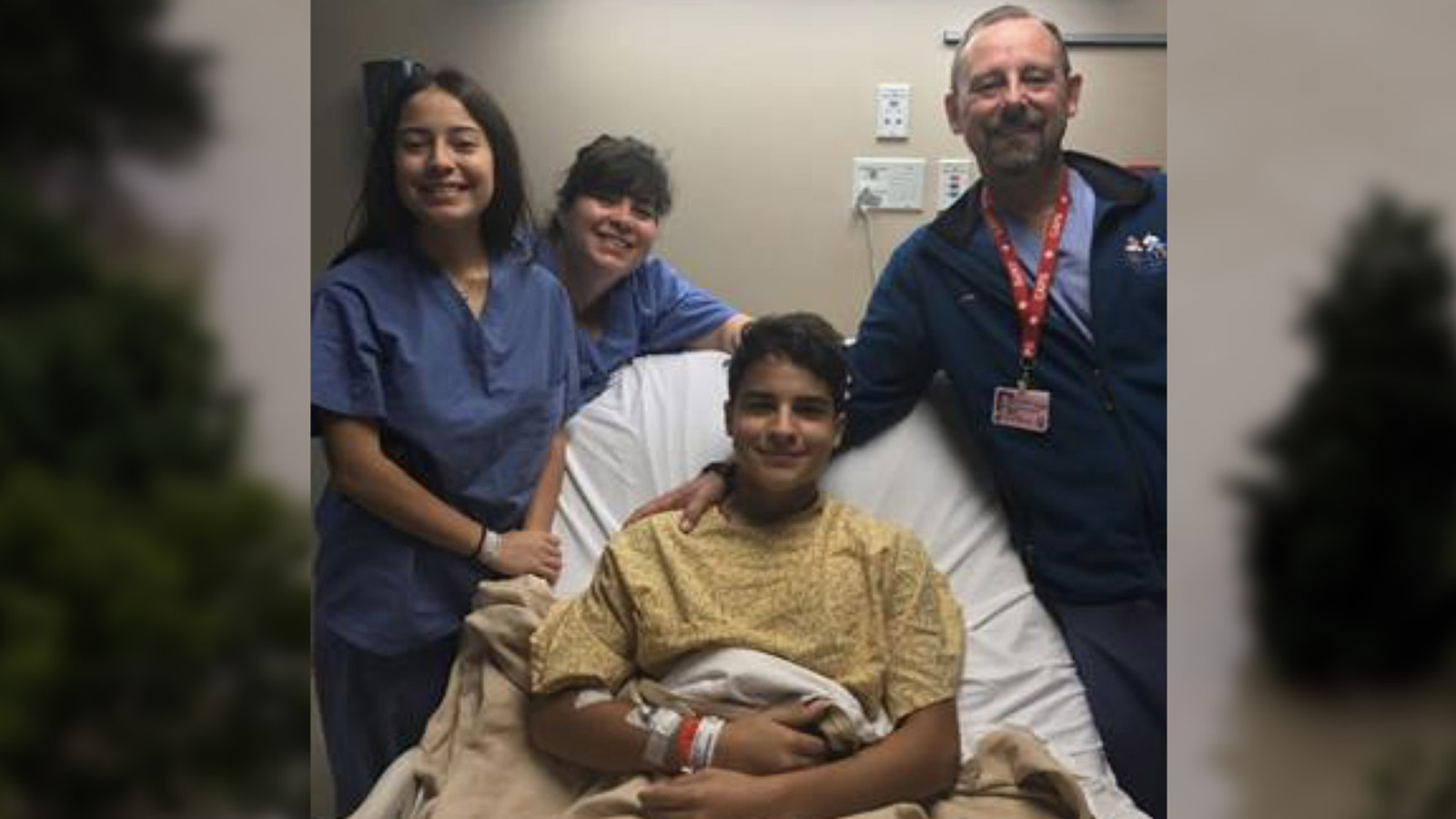 Doctor canoes through Texas floodwaters to perform surgery on teen