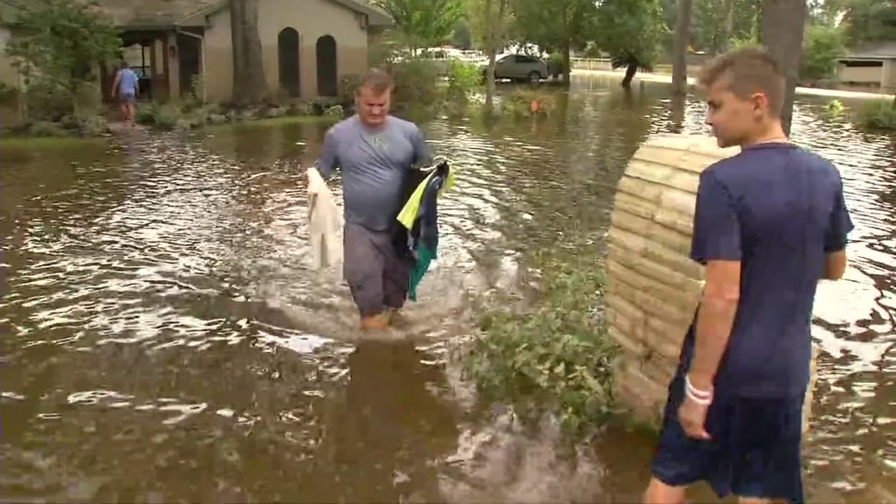 Families begin long healing, cleanup process after Hurricane Harvey