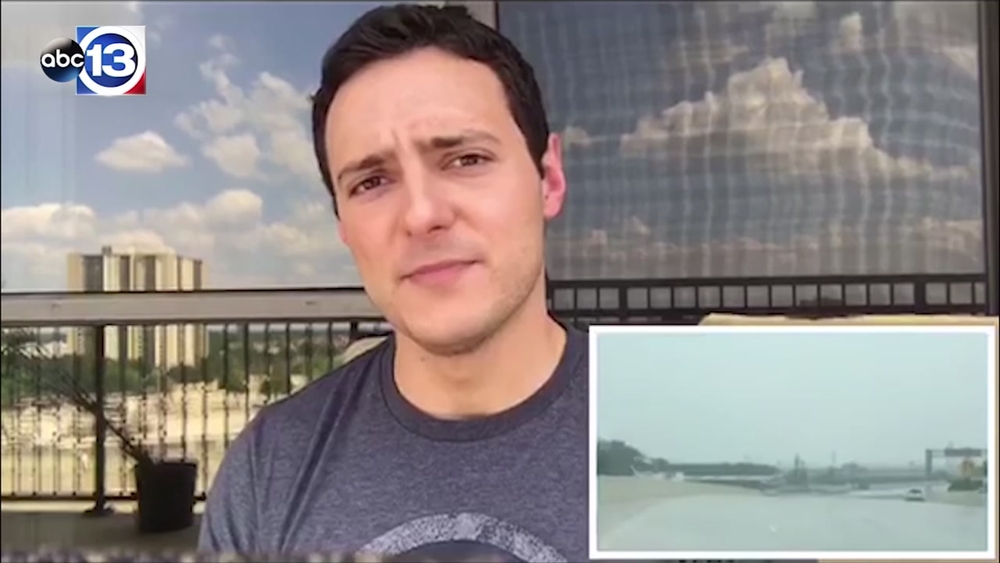 Reporter Steven Romo's flood vlog