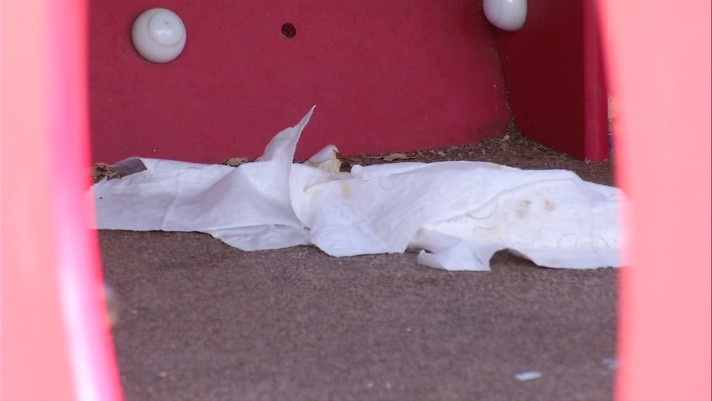 Daycare shoos children away from human waste in SF park