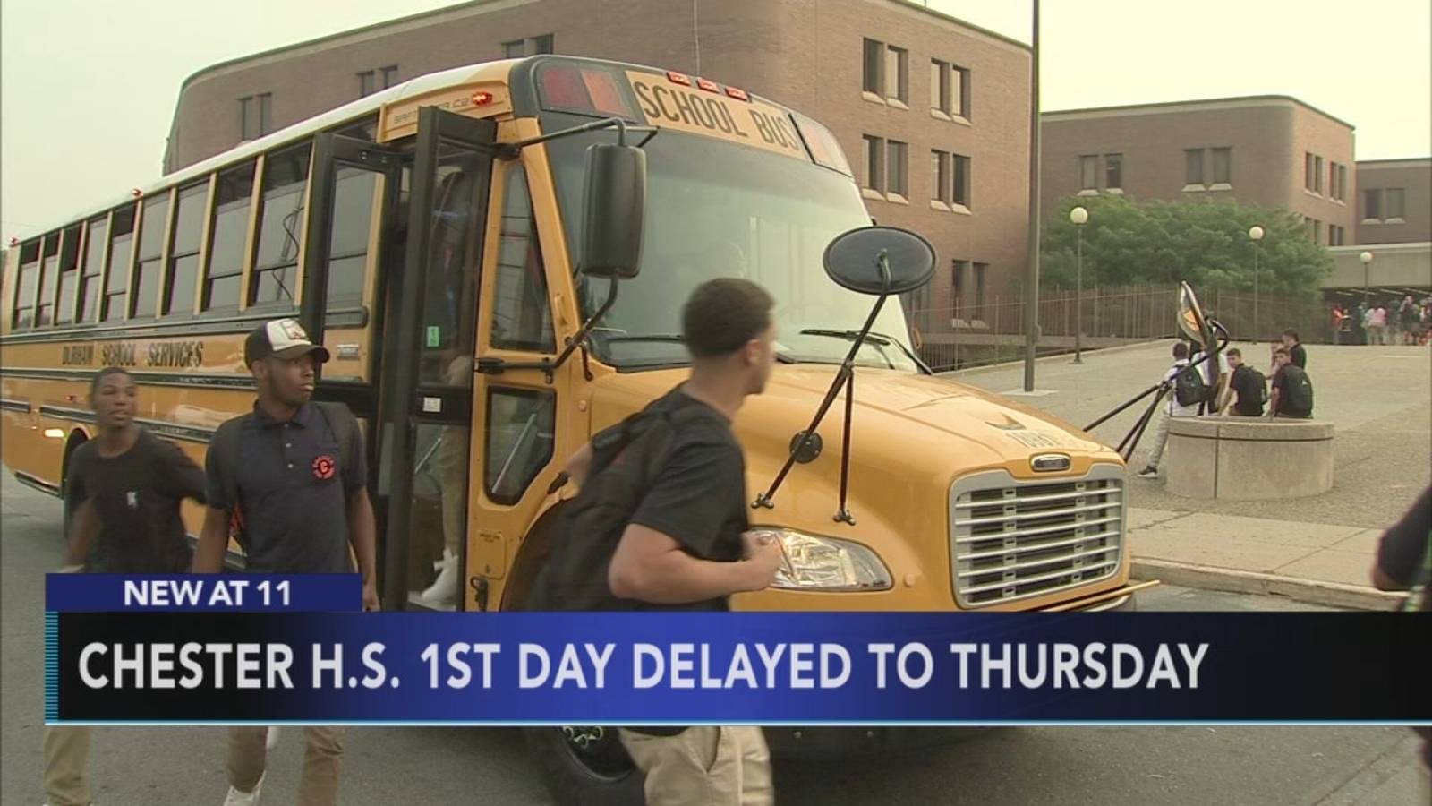 Chester High 1st day of school delayed to Thursday 6abc Philadelphia