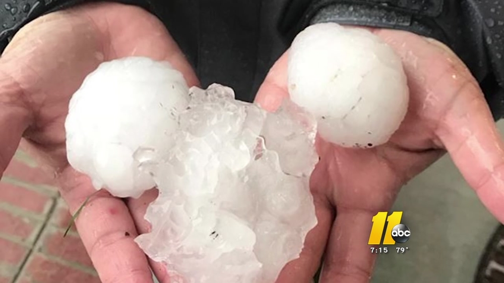 Damage reported after severe weather hits the Triangle