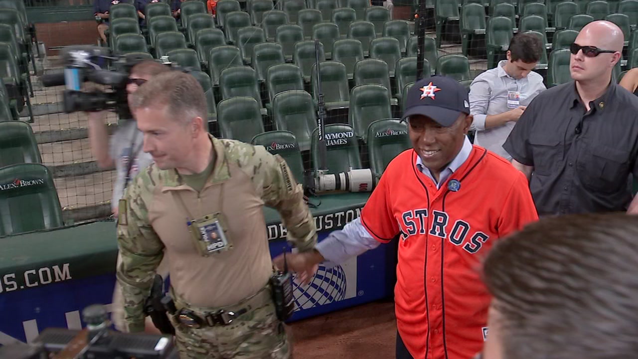 Astros return to Houston for game against the N.Y. Mets