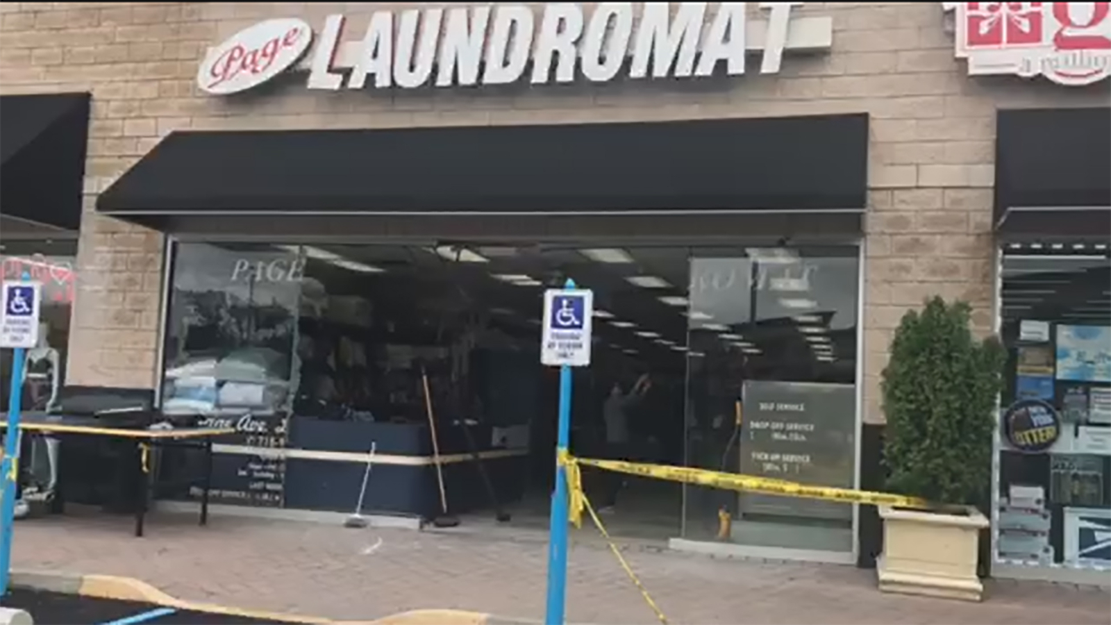 6 hurt when car accidentally crashes into Staten Island laundromat