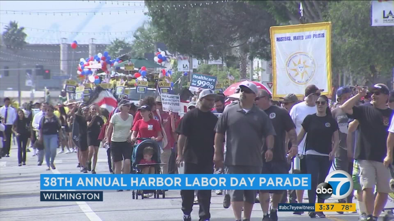 Parades mark Labor Day in Los Angeles