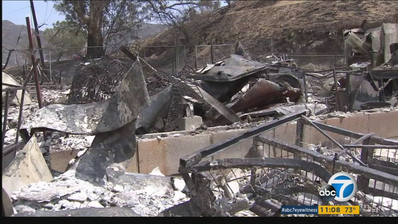 La Tuna Fire: 'Active fire' no longer burning, fire officials say