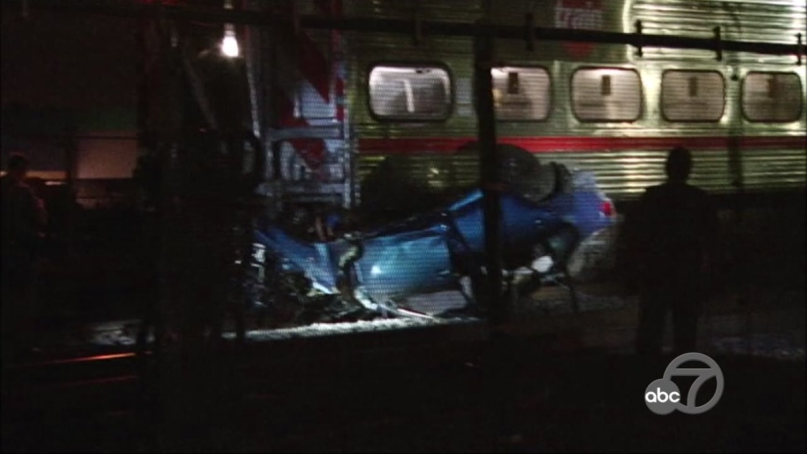 1 dead after car struck by train in Redwood City ABC7 San Francisco