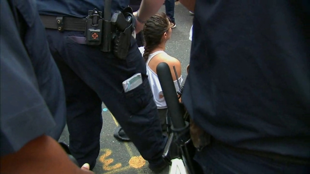 Raw video: DACA protest at Trump Tower