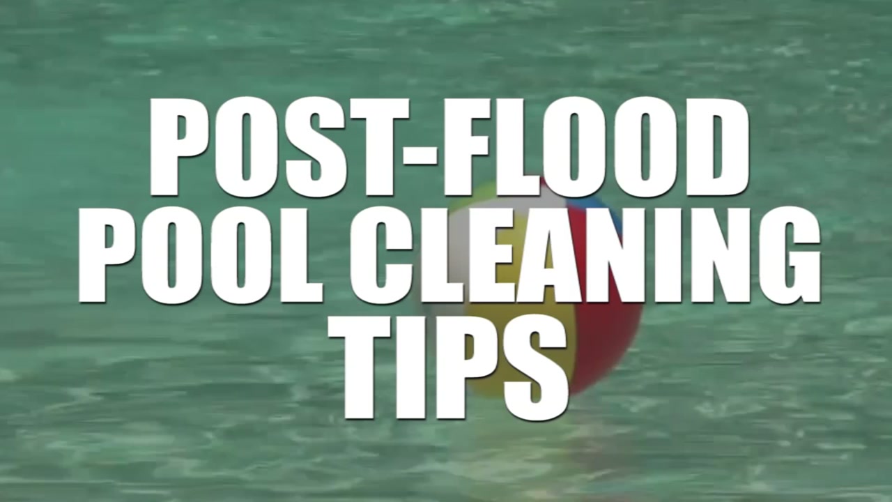 How to clean your pool after a flood