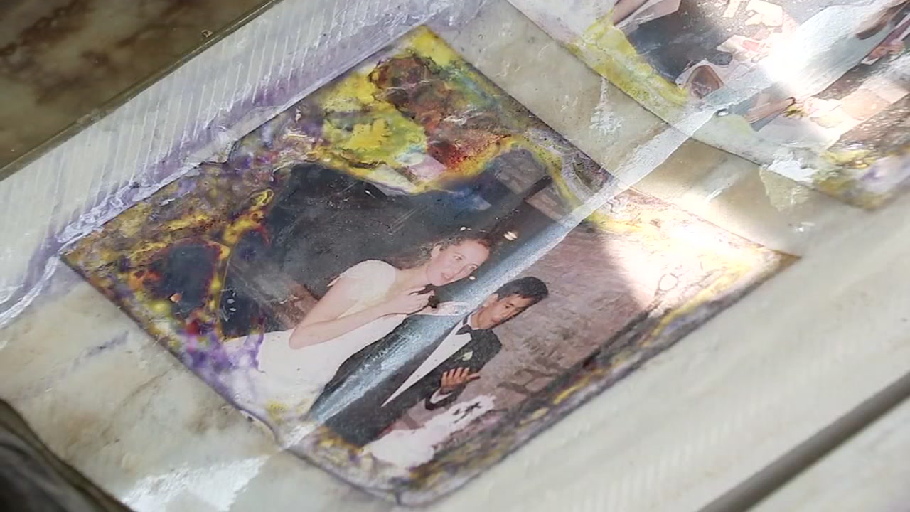 Family reunited with photo album found in floodwaters