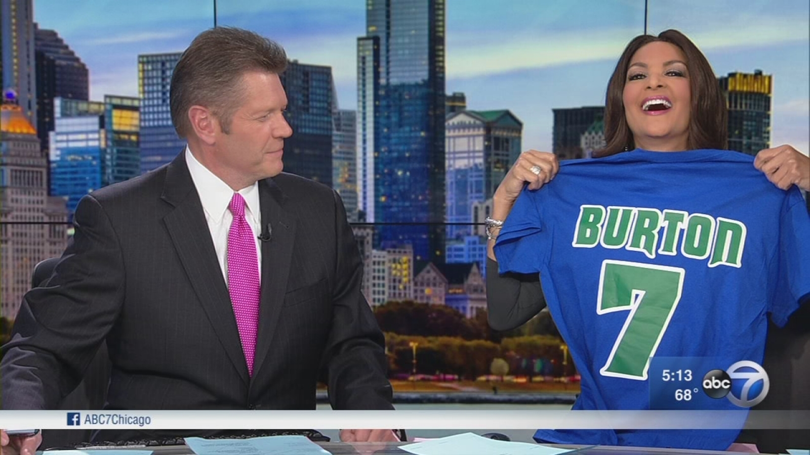 ABC7's Cheryl Burton honored at South Shore International College Prep