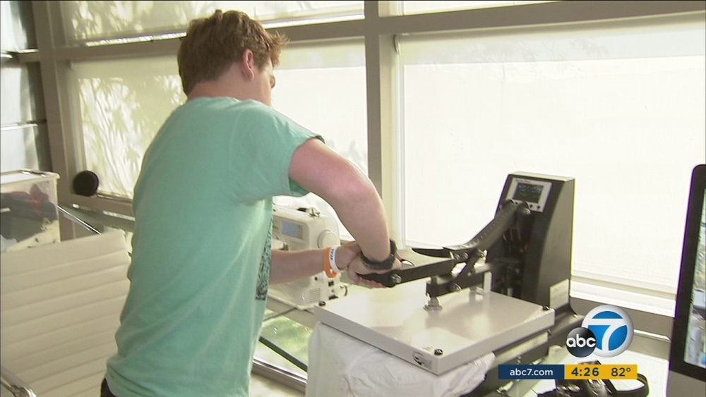 Cool Kid Dillon Eisman 'upcycles' clothing for homeless youth
