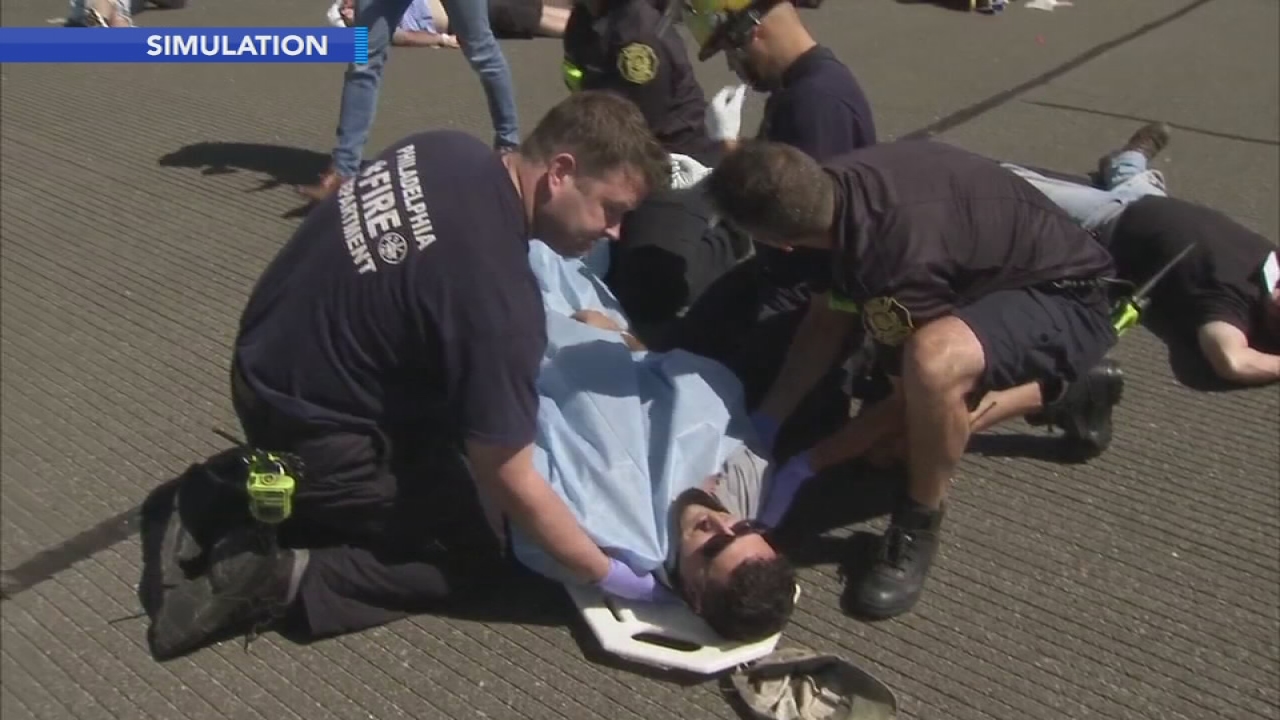 First responders prepare for disasters with simulation drill at PHL