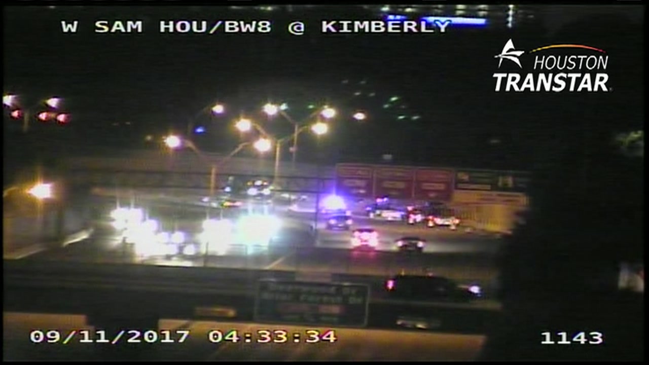 All lanes of W Beltway 8 near Memorial reopen after Harvey flooding