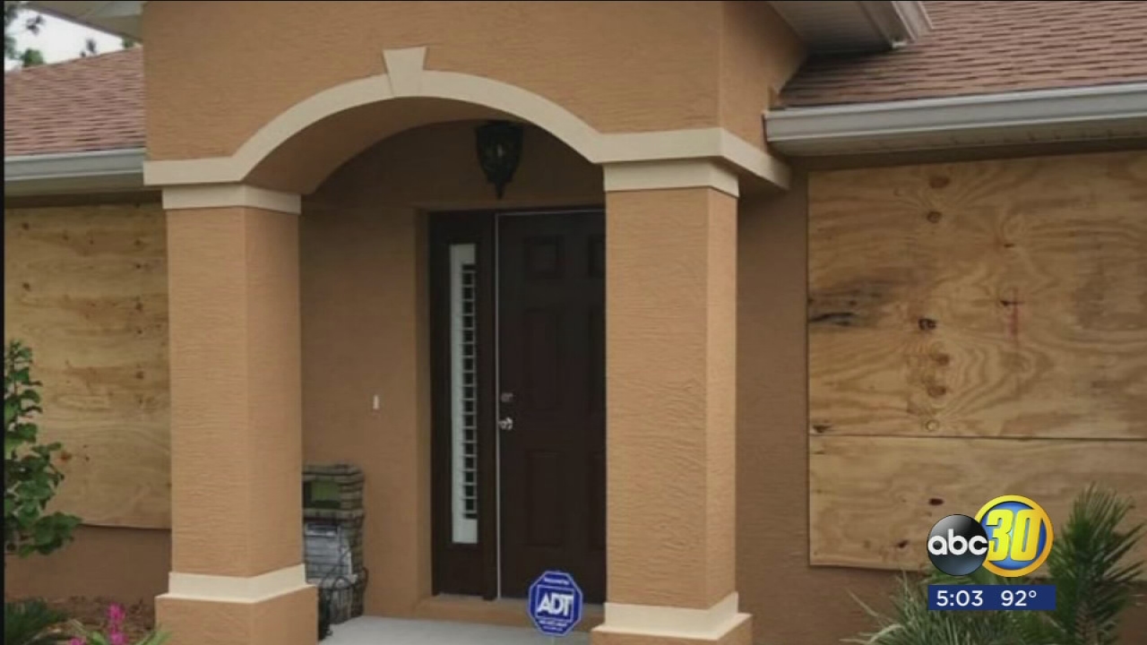 Fresno native describes moments before Hurricane Irma struck home