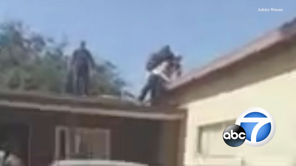 83-year-old throws man off roof, helps end La Puente standoff