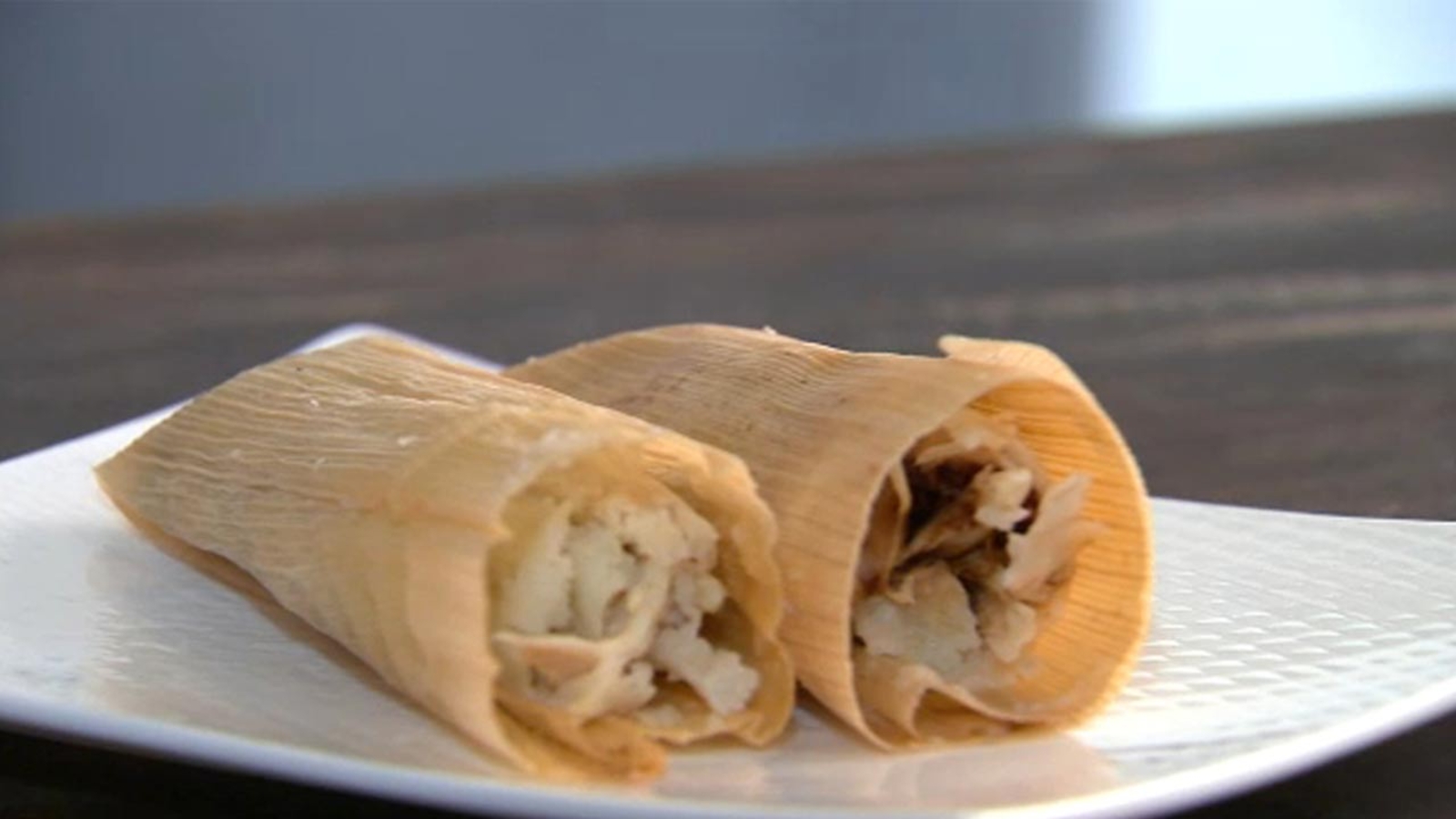 Handmade fresh tamales served at Factory Tamal on Lower East Side